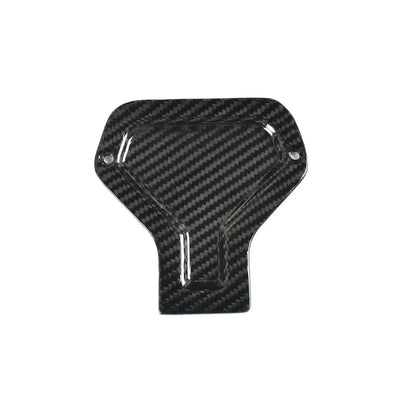 Copertura protettiva in carbonio per tuning auto, accessorio Da300Cavalli, vista frontale.