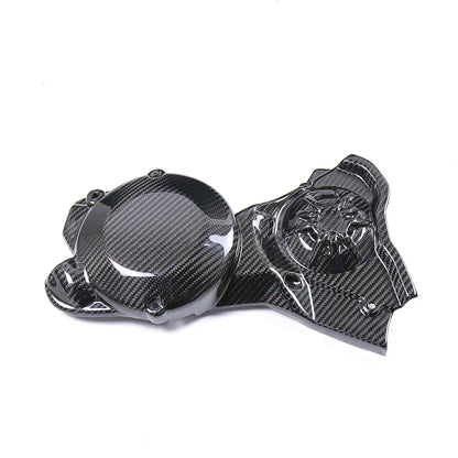 Carter motore in carbonio per moto, accessorio tuning Da300Cavalli