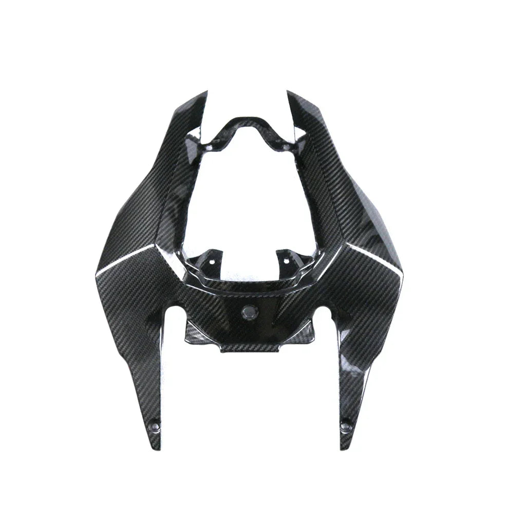 Carena posteriore moto in carbonio, ricambio tuning Da300Cavalli, accessorio moto