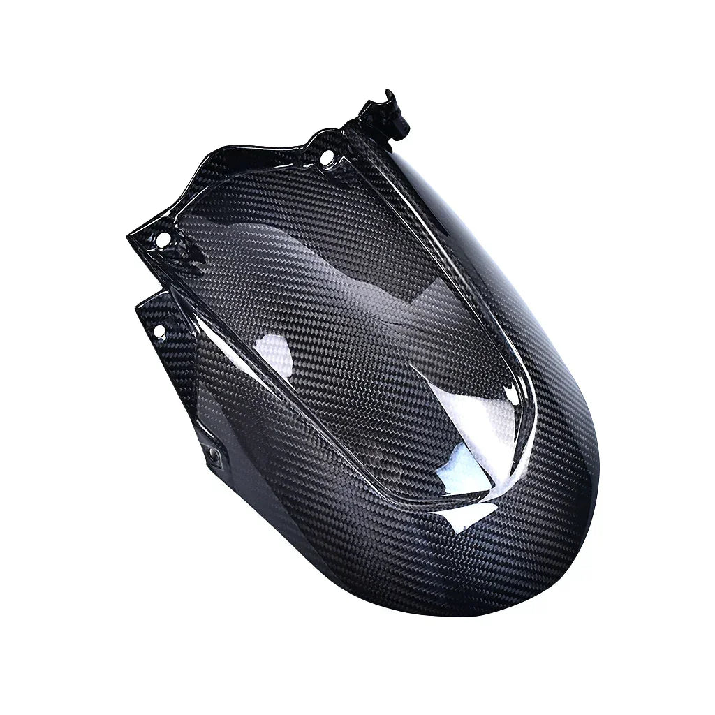 Parafango posteriore in fibra di carbonio per moto, accessorio tuning Da300Cavalli