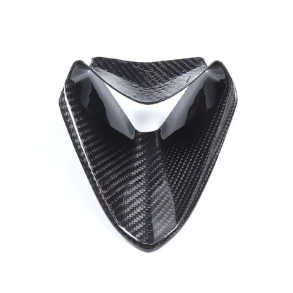 Carena moto in fibra di carbonio, accessorio tuning Da300Cavalli su sfondo bianco