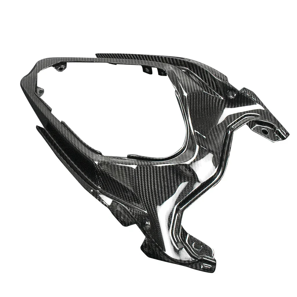 Carena moto in carbonio lucido per tuning Da300Cavalli, accessorio ricambio performance