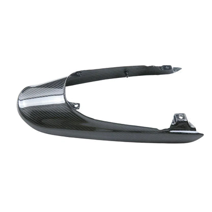 Codino monoposto moto in carbonio per tuning, ricambio Da300Cavalli, fondo bianco