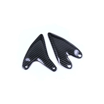 Coppia di cover in carbonio per moto, accessori tuning Da300Cavalli