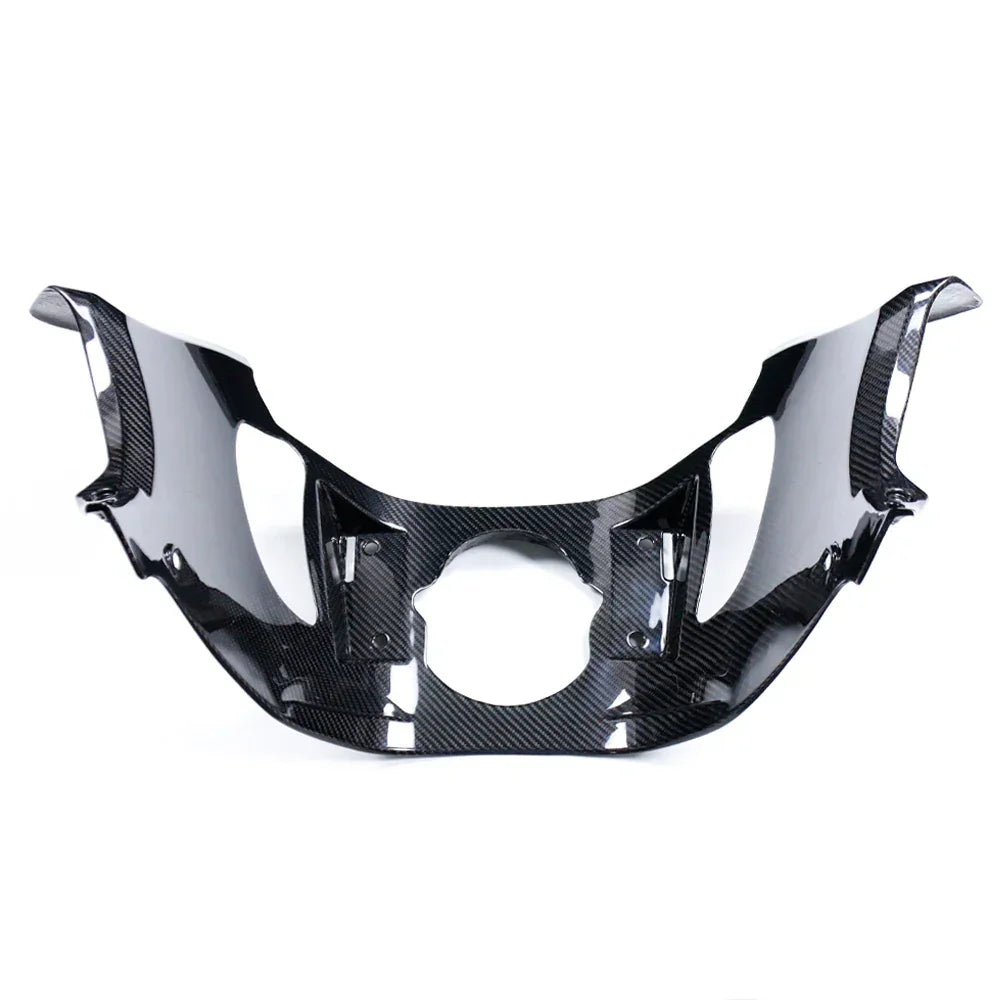 Carena anteriore in carbonio per moto, accessorio tuning Da300Cavalli