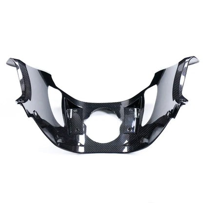 Carena anteriore in carbonio per moto, accessorio tuning Da300Cavalli