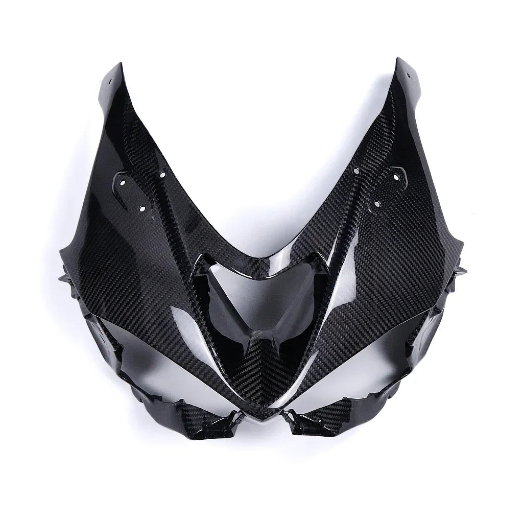 Carena anteriore moto in fibra di carbonio, tuning moto Da300Cavalli