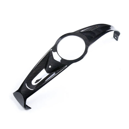 Cover cruscotto auto in carbonio Da300Cavalli, ricambio tuning auto, gloss nero