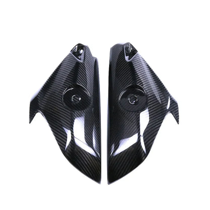 Coppia carene moto in fibra di carbonio lucida per tuning, accessori Da300Cavalli
