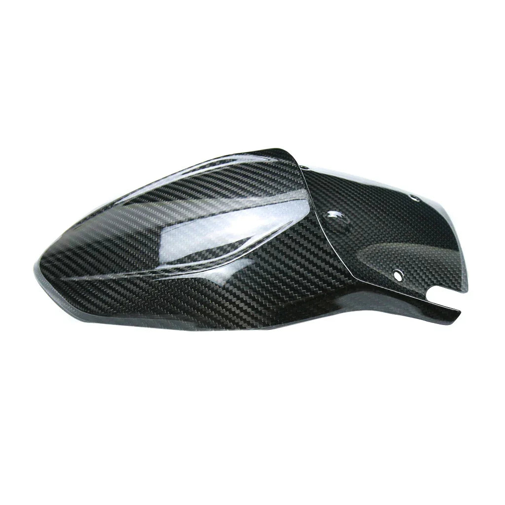 Parafango moto in fibra di carbonio, accessorio tuning Da300Cavalli