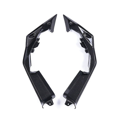 Coppia carene laterali in carbonio per moto, ricambio tuning Da300Cavalli