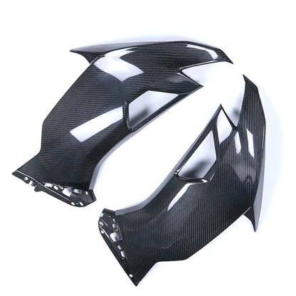 Carene in fibra di carbonio per moto, ricambio tuning Da300Cavalli, design sportivo