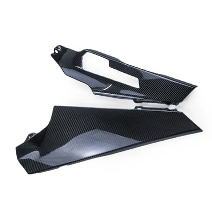 Carene laterali in fibra di carbonio per moto, accessori tuning Da300Cavalli