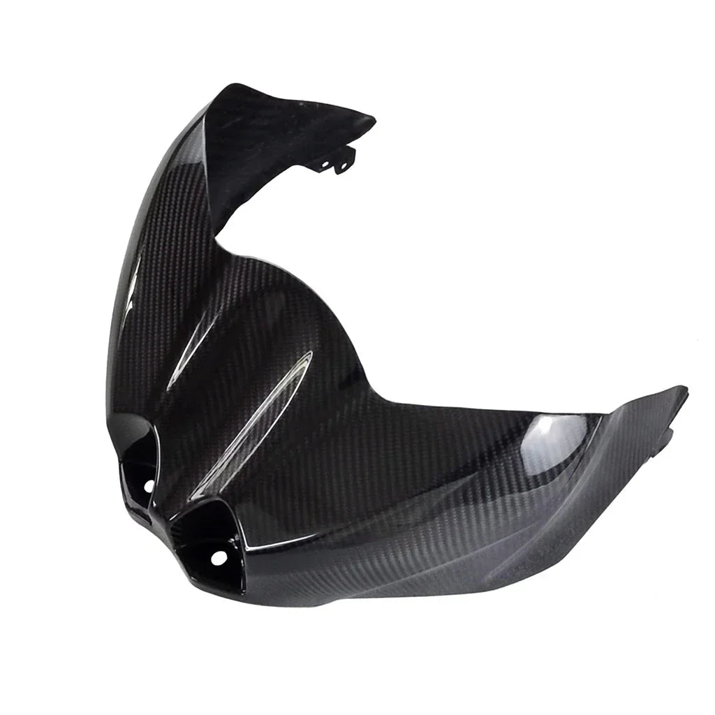 Carena anteriore moto in fibra di carbonio, ricambio tuning Da300Cavalli