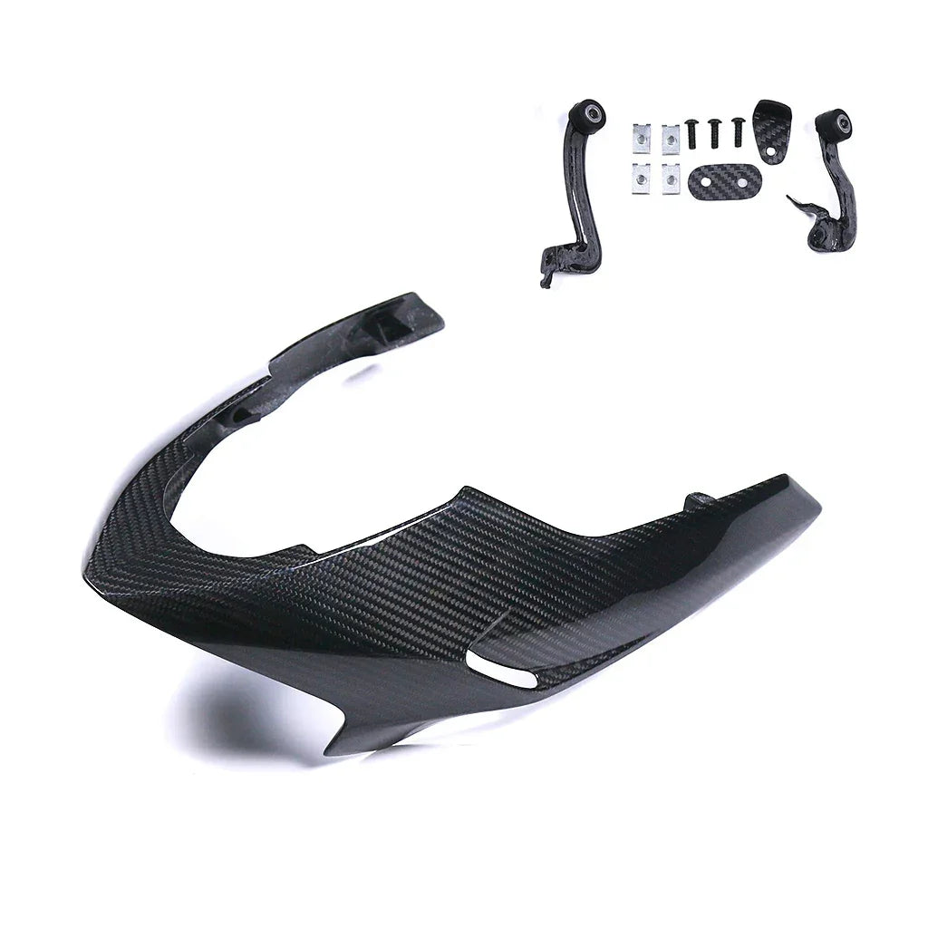 Paracatena moto in carbonio con kit montaggio, ricambio tuning Da300Cavalli