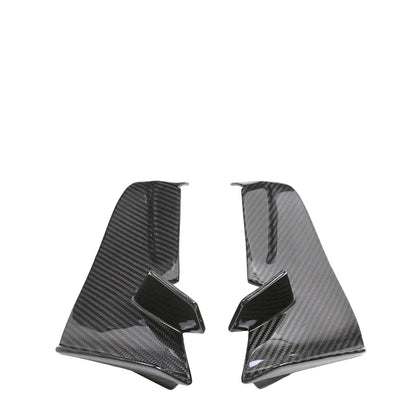 Coppia prese d'aria in carbonio per auto tuning, accessori Da300Cavalli