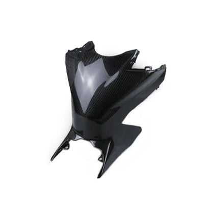 Carena anteriore moto in fibra di carbonio, ricambio tuning Da300Cavalli