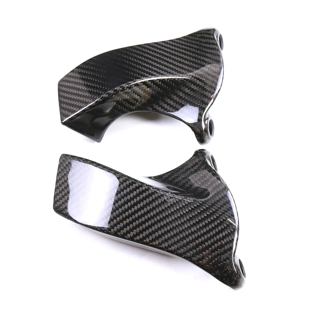 Coppia di coperture in carbonio per moto tuning, ricambio auto Da300Cavalli