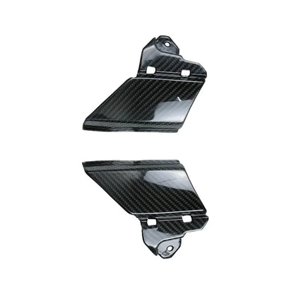 Coppia di coperture in carbonio per moto, accessori tuning Da300Cavalli