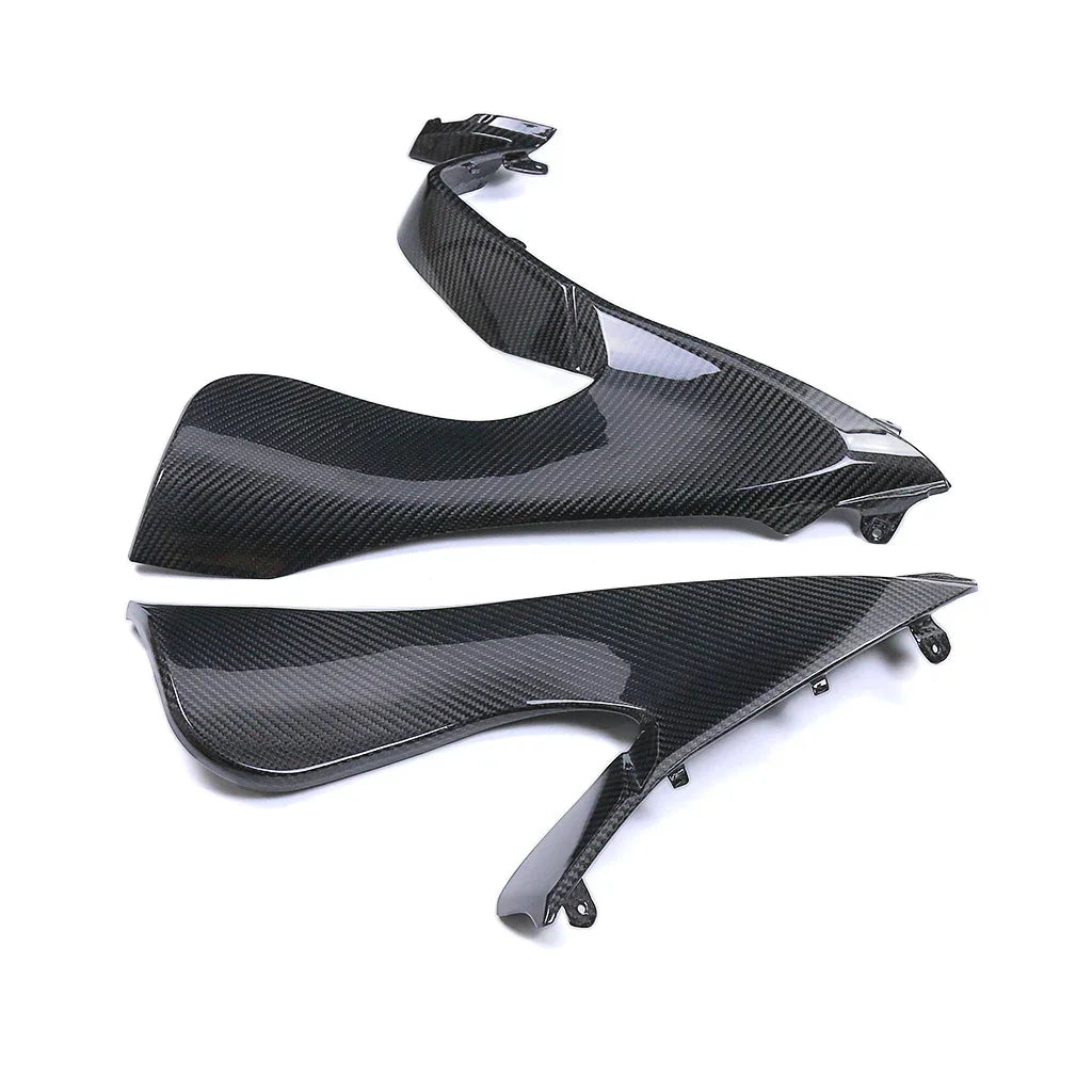 Carene moto in fibra di carbonio lucida per tuning, ricambio aftermarket Da300Cavalli