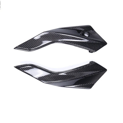 Coppia cover in fibra di carbonio per moto, tuning accessori Da300Cavalli