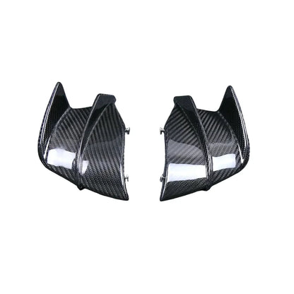 Coppia di alette aerodinamiche in carbonio per auto tuning Da300Cavalli