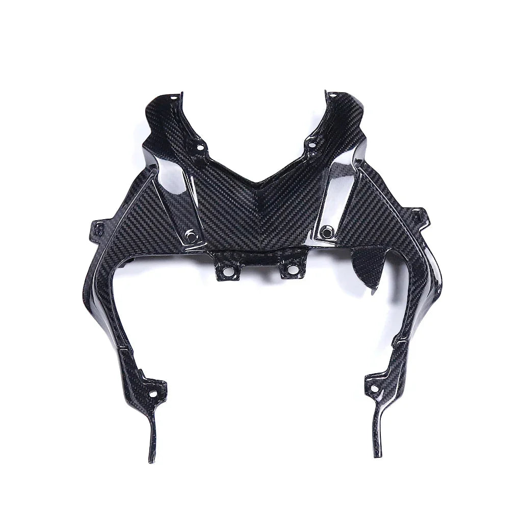 Carena moto in carbonio con finitura lucida, ricambio tuning Da300Cavalli