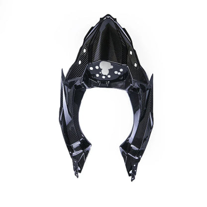 Carena anteriore in carbonio per moto, ricambio tuning Da300Cavalli