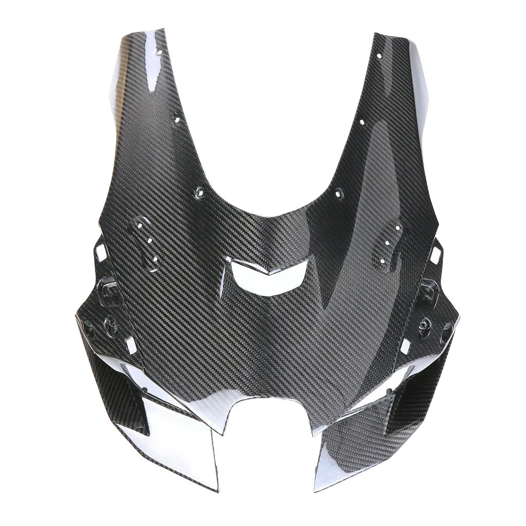 Carena anteriore moto in fibra di carbonio per tuning, accessorio ricambio Da300Cavalli