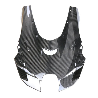 Carena anteriore moto in fibra di carbonio per tuning, accessorio ricambio Da300Cavalli