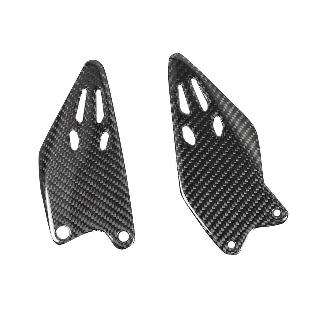 Coppia protezioni carbonio moto per tuning, accessori Da300Cavalli