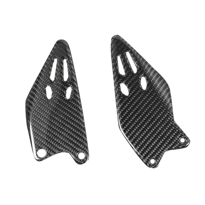 Coppia protezioni carbonio moto per tuning, accessori Da300Cavalli