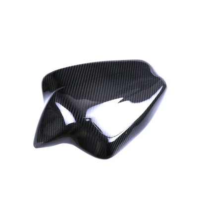 Cover specchietto retrovisore in carbonio lucido per tuning auto, Da300Cavalli