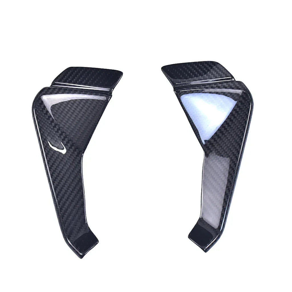 Coppia di palette cambio in fibra di carbonio per auto tuning, accessorio Da300Cavalli