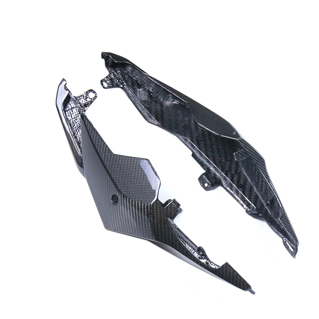 Carene laterali in fibra di carbonio per moto, ricambio tuning Da300Cavalli