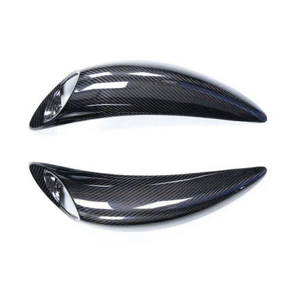 Coppia calotte specchietti in fibra di carbonio per auto tuning Da300Cavalli