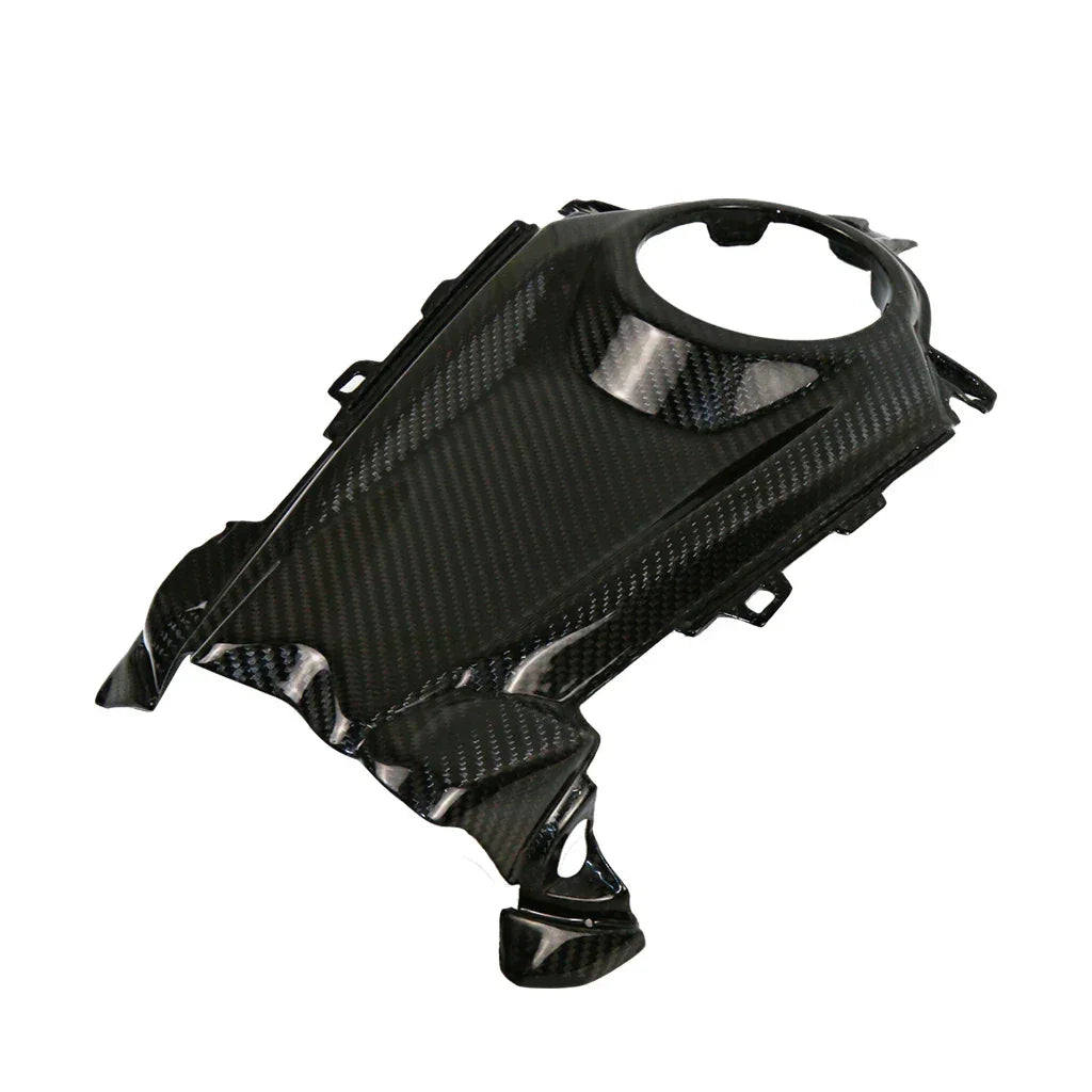 Cover serbatoio moto in carbonio, accessorio tuning Da300Cavalli per personalizzazione moto