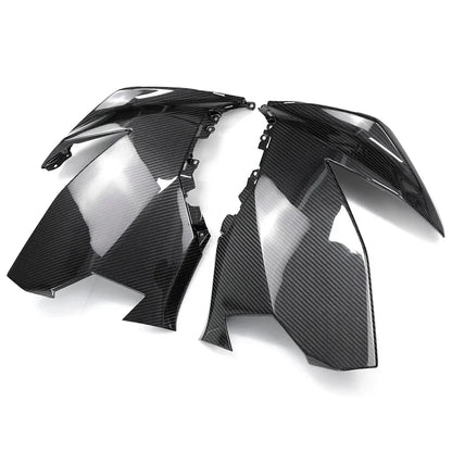 Carene laterali in fibra di carbonio per moto, ricambio tuning Da300Cavalli