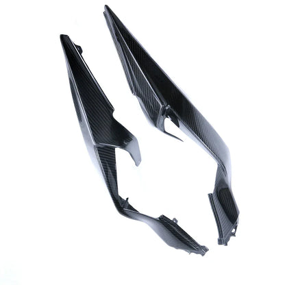 Carene moto in carbonio nere, ricambio tuning Da300Cavalli per personalizzazione veicoli