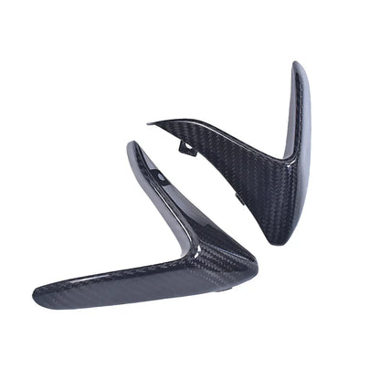 Deflettori aerodinamici in fibra di carbonio per auto tuning, accessori Da300Cavalli