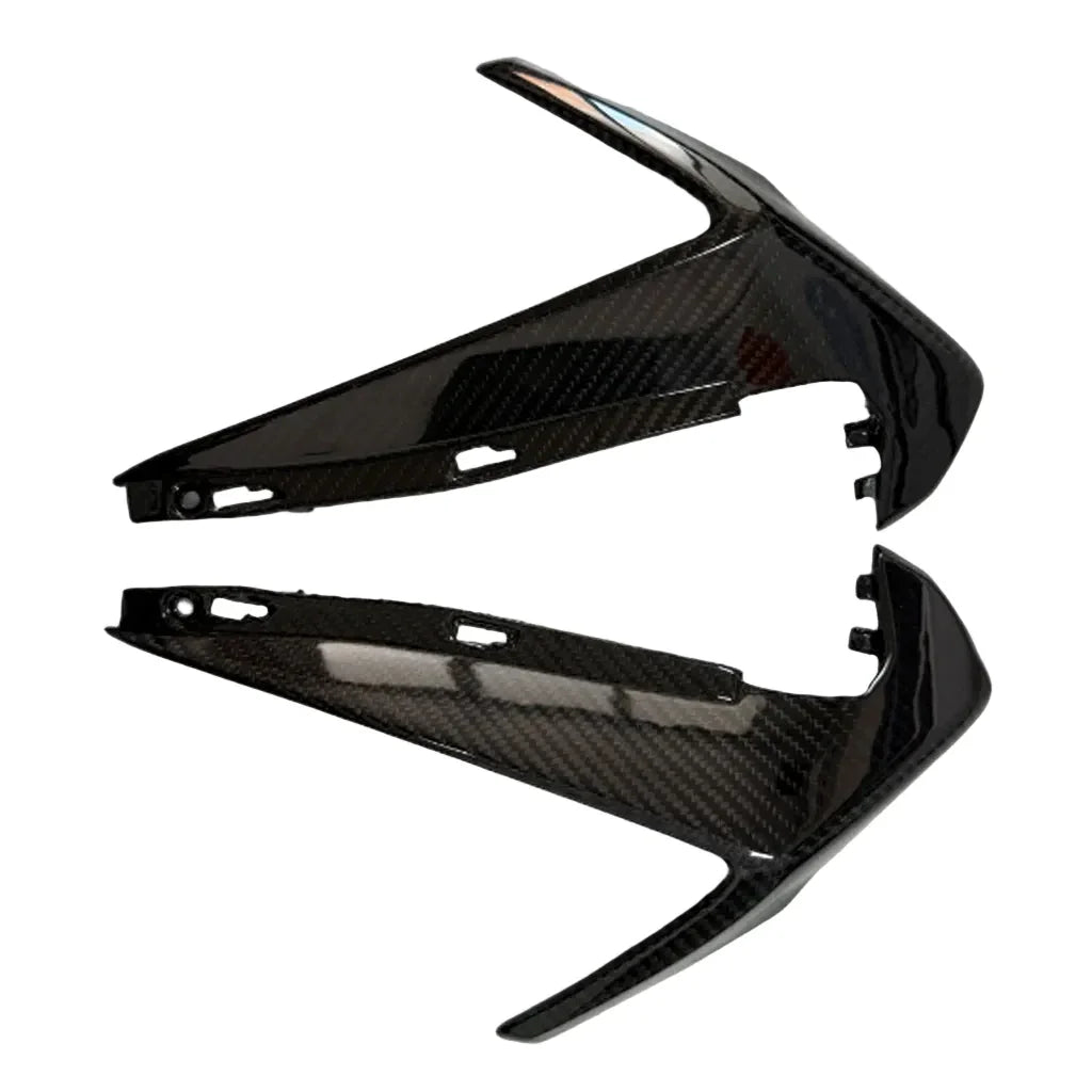 Carena laterale in fibra di carbonio per moto, ricambio tuning Da300Cavalli