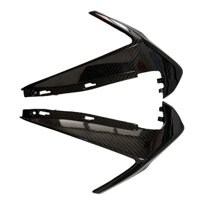 Carena laterale in fibra di carbonio per moto, ricambio tuning Da300Cavalli