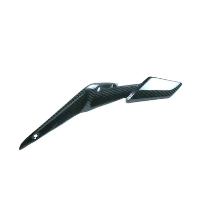 Specchietto retrovisore moto in fibra di carbonio, ricambio tuning Da300Cavalli