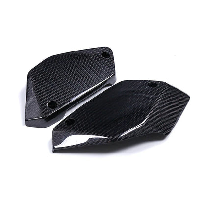 Coppia cover in fibra di carbonio per tuning moto, accessori Da300Cavalli