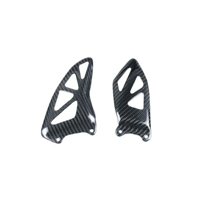 Coppia paratacchi in carbonio per moto, accessorio tuning Da300Cavalli