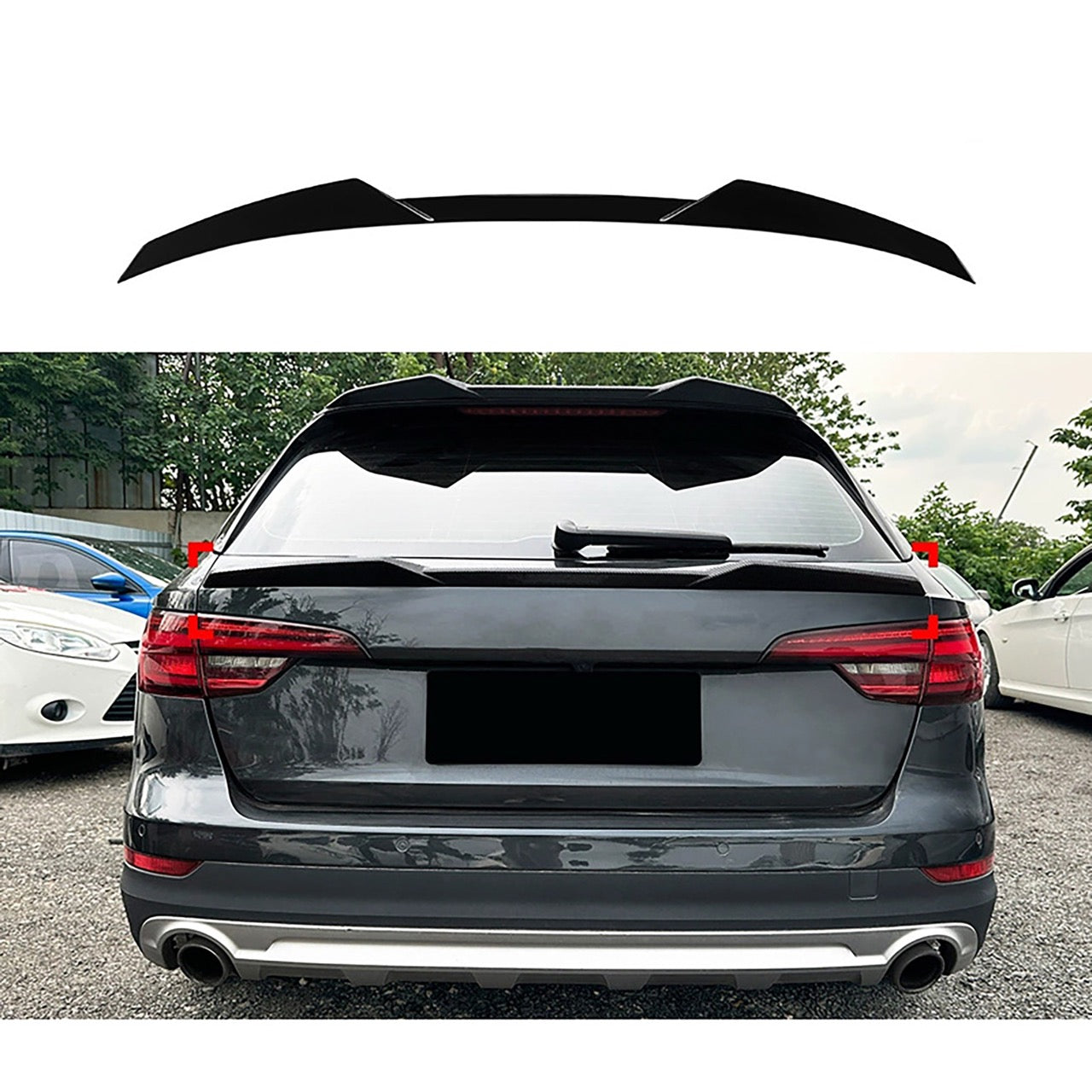 Spoiler da baule per Audi A4 B9 – Simoni Racing – foto 3