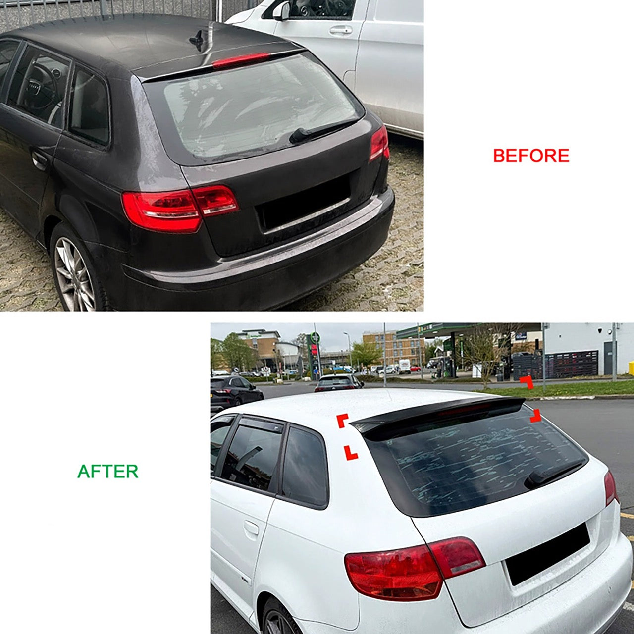 Spoiler da tetto per Audi A3 8P – Simoni Racing – foto 3