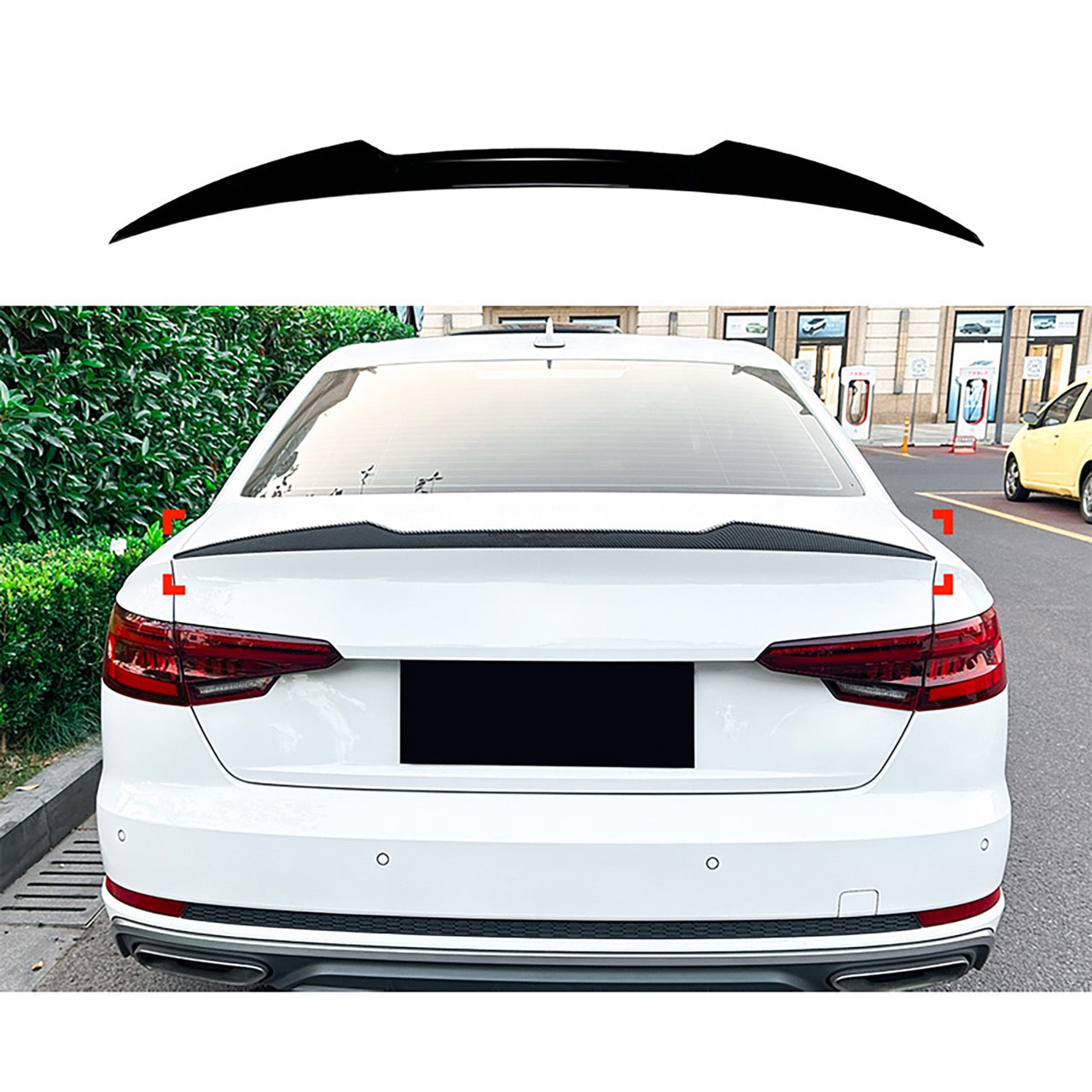 Spoiler da baule per Audi A4 B9 – Simoni Racing – foto 4