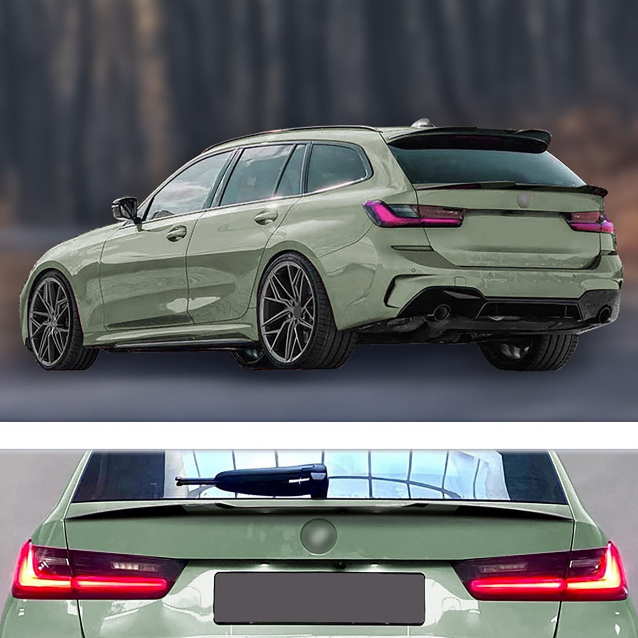 Spoiler da baule per BMW Serie 3 G21 – Simoni Racing – foto 2