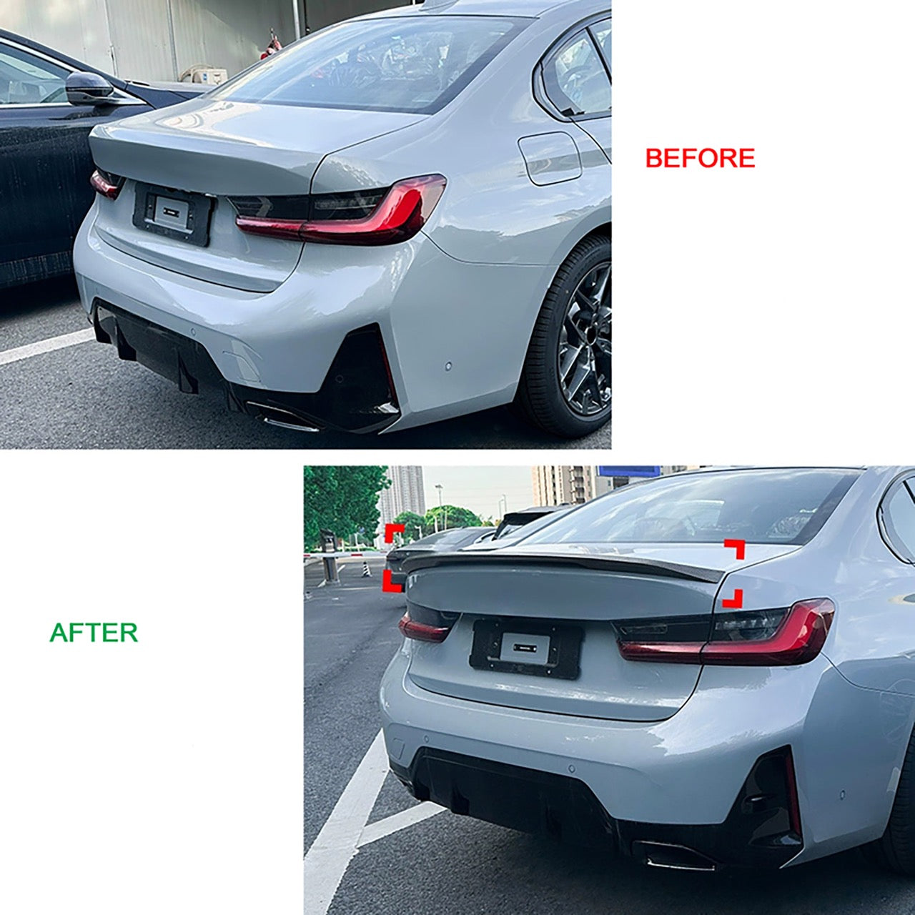 Spoiler da baule per BMW Serie 3 G20 – Simoni Racing – foto 3